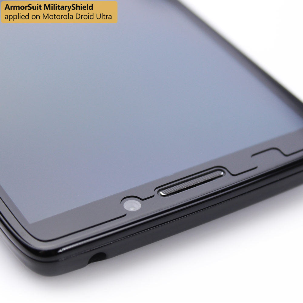 [2 Pack] Motorola Droid Ultra Screen Protector (Case Friendly)