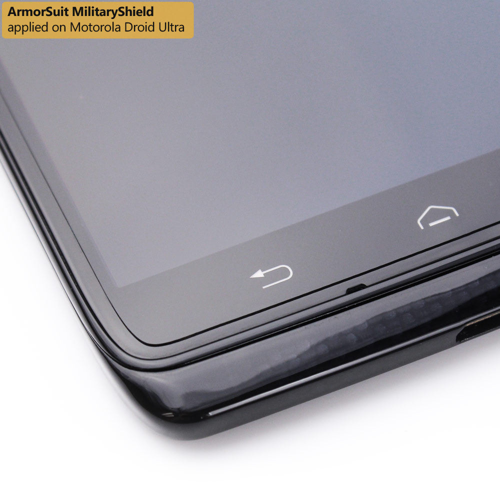 [2 Pack] Motorola Droid Ultra Screen Protector (Case Friendly)