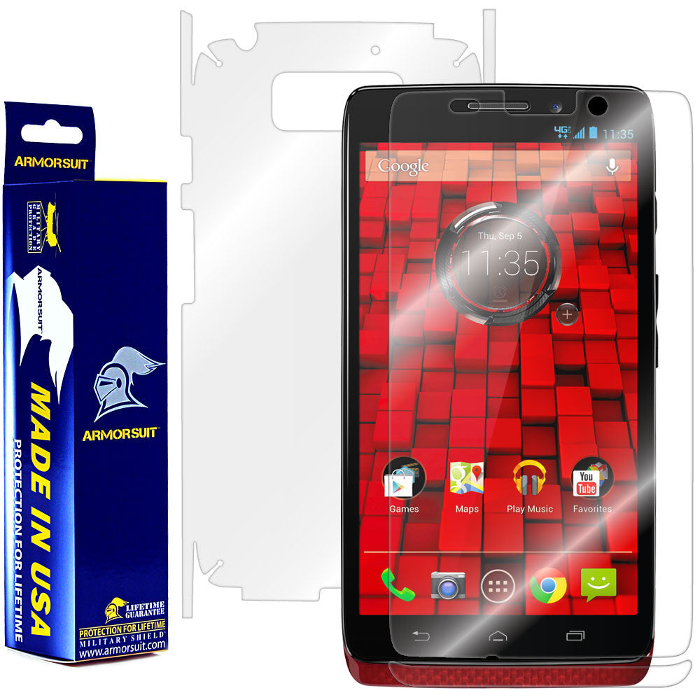 Motorola Droid Ultra Full Body Skin Protector