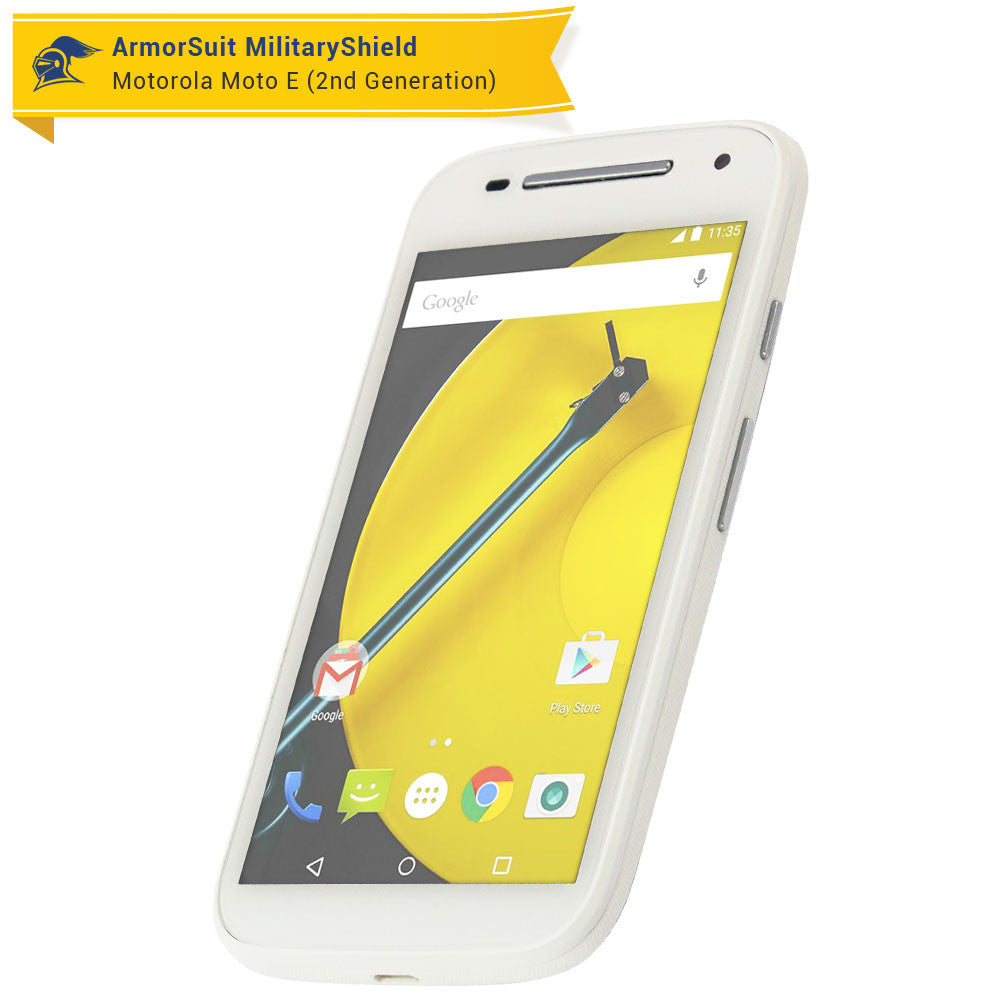 [2 Pack] Motorola Moto E (2nd Gen, 2015) Anti-Glare (Matte) Screen Protector