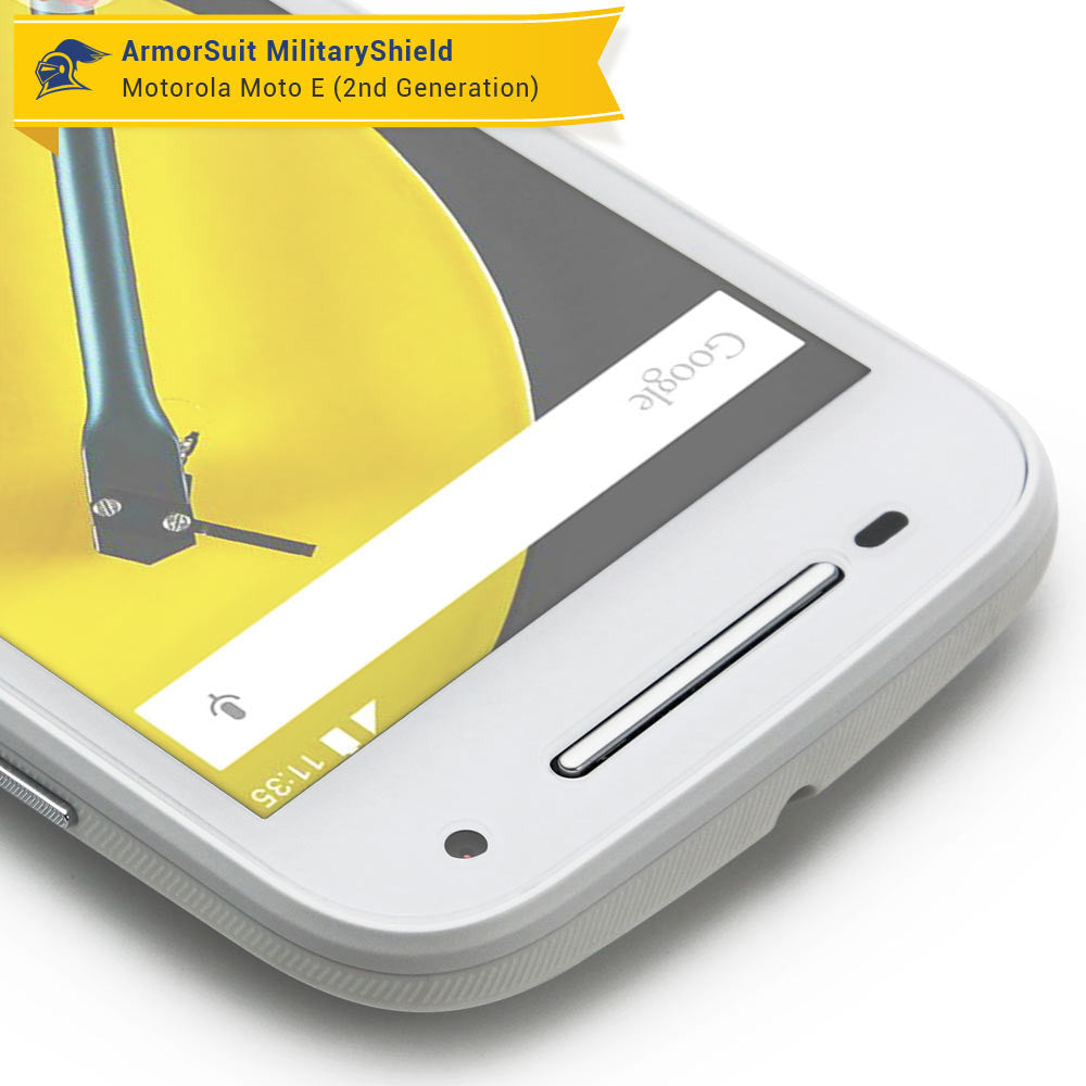 [2 Pack] Motorola Moto E (2nd Gen, 2015) Anti-Glare (Matte) Screen Protector