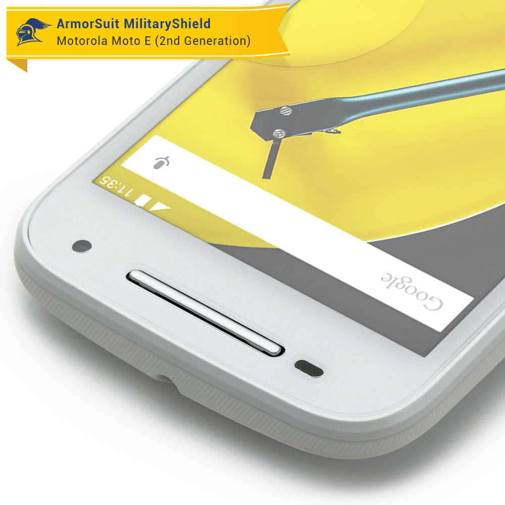 [2 Pack] Motorola Moto E (2nd Gen, 2015) Anti-Glare (Matte) Screen Protector