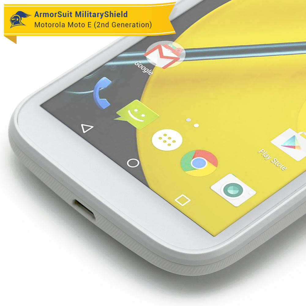 [2 Pack] Motorola Moto E (2nd Gen, 2015) Anti-Glare (Matte) Screen Protector