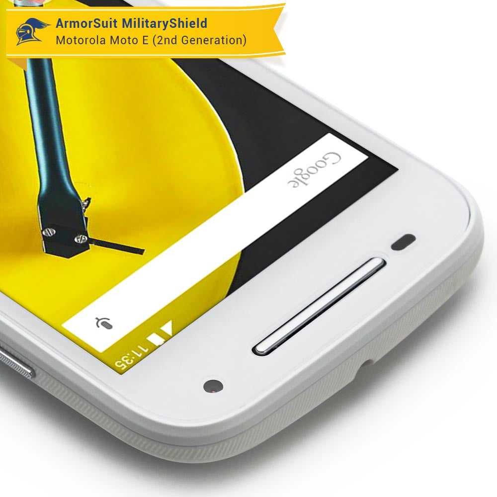 [2 Pack] Motorola Moto E (2nd Gen, 2015) Screen Protector