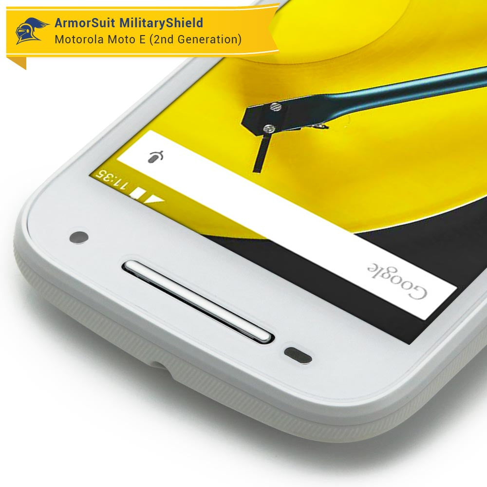 [2 Pack] Motorola Moto E (2nd Gen, 2015) Screen Protector