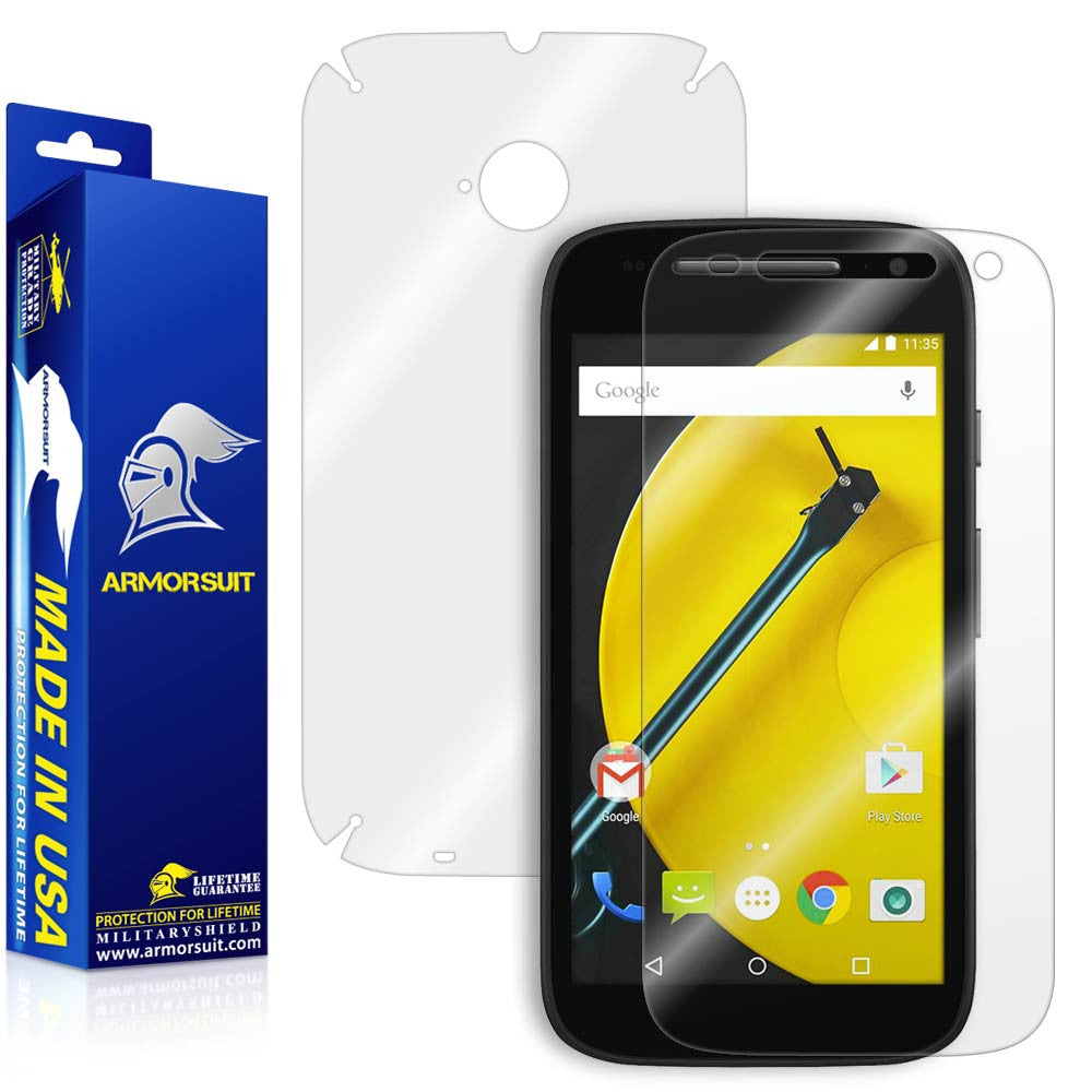 Motorola Moto E (2nd Gen, 2015) Full Body Skin Protector