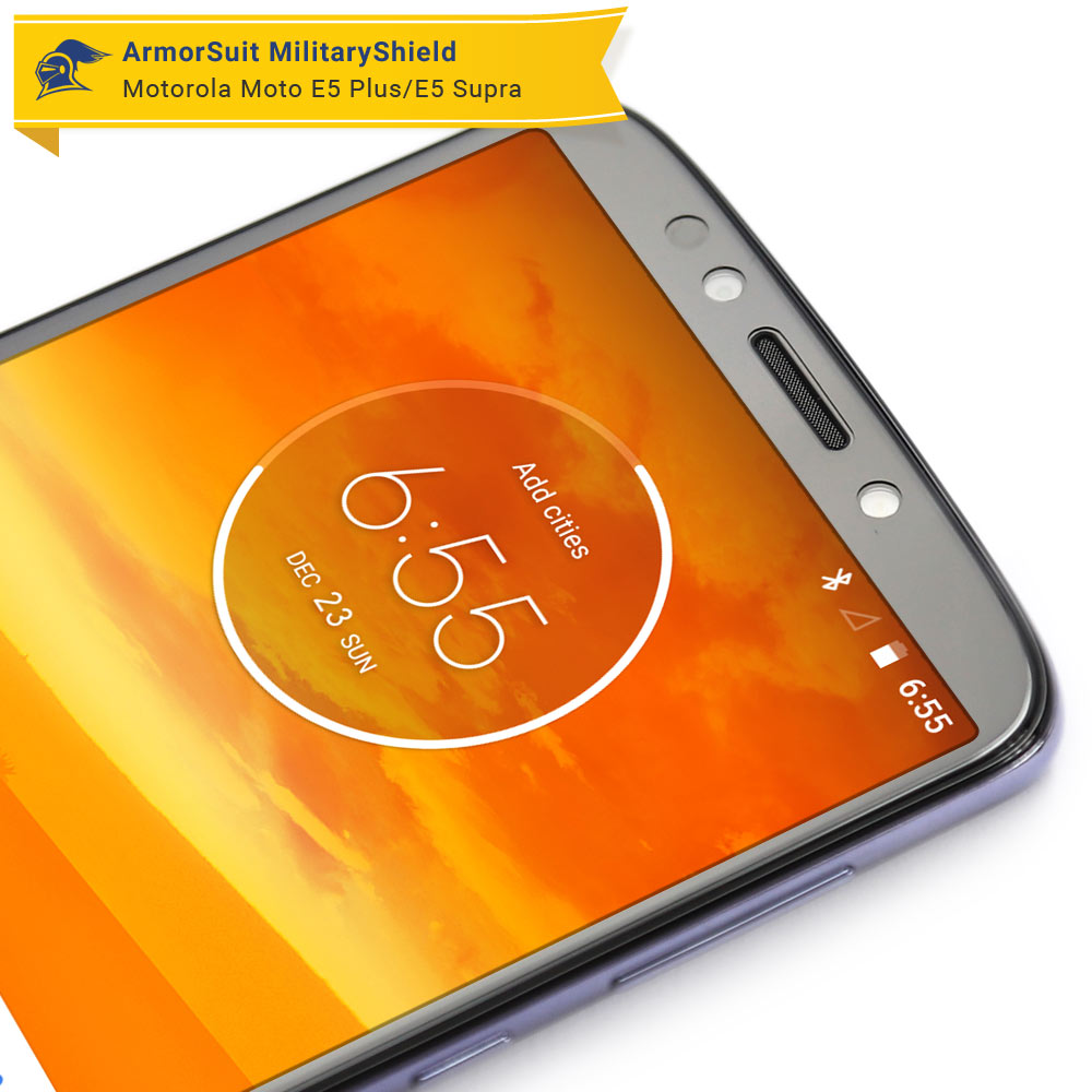[2 Pack] Motorola Moto E5 Plus/E5 Supra Screen Protector
