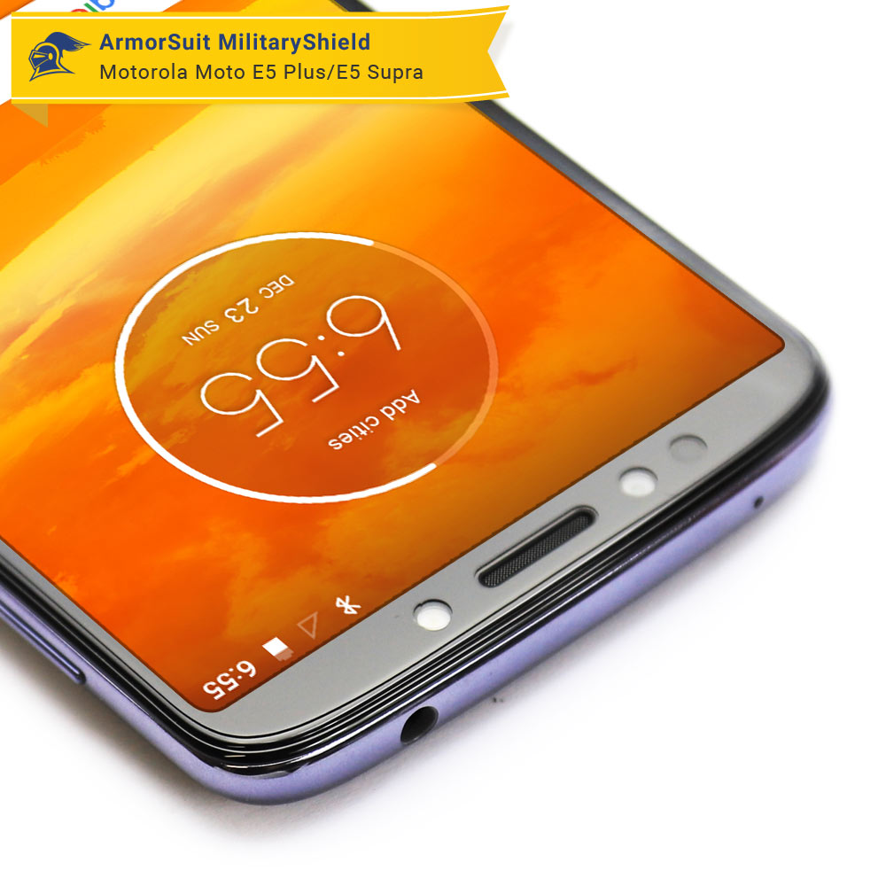 [2 Pack] Motorola Moto E5 Plus/E5 Supra Screen Protector