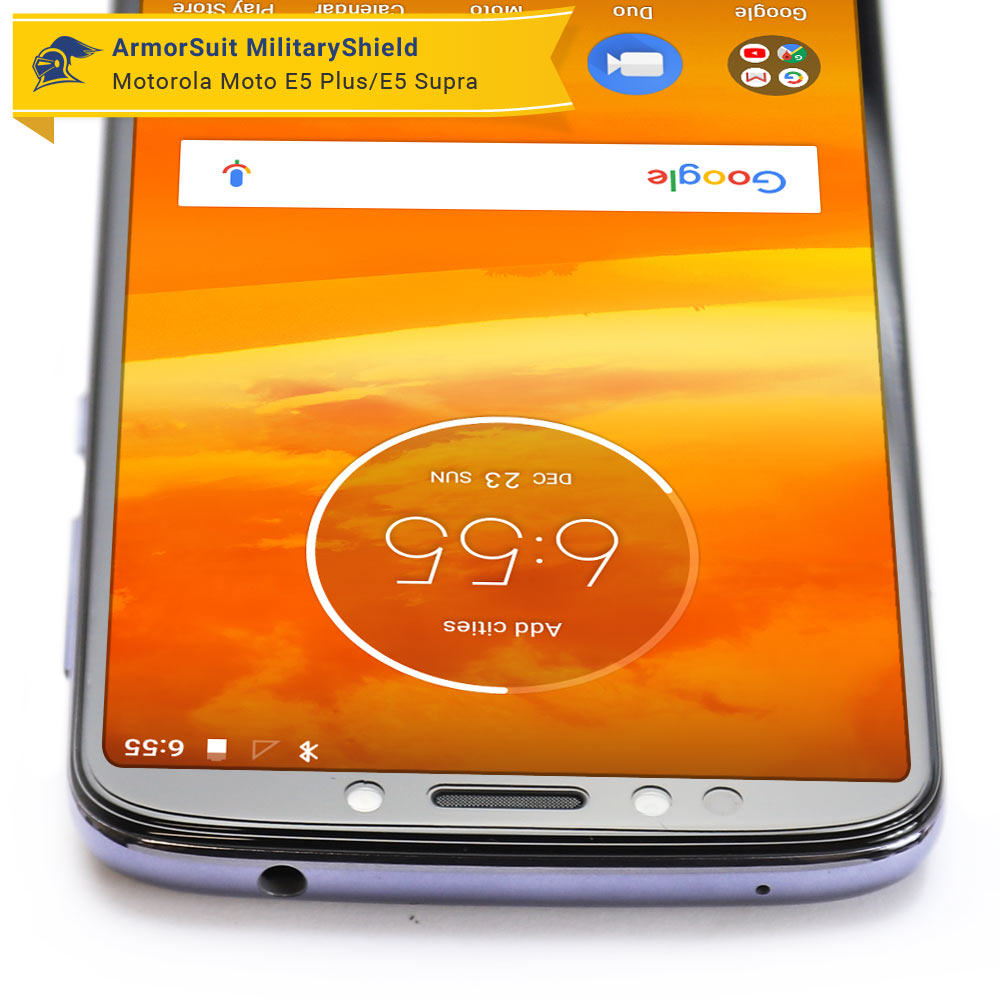 [2 Pack] Motorola Moto E5 Plus/E5 Supra Screen Protector