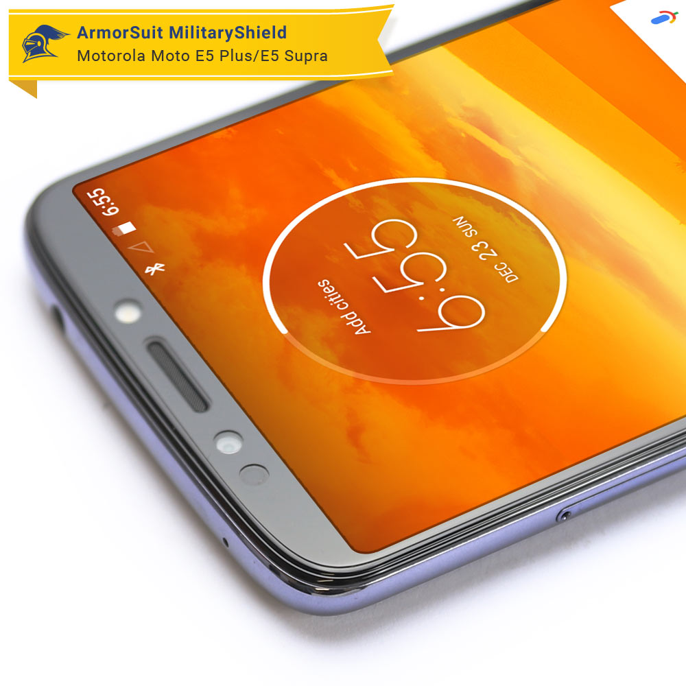 [2 Pack] Motorola Moto E5 Plus/E5 Supra Screen Protector