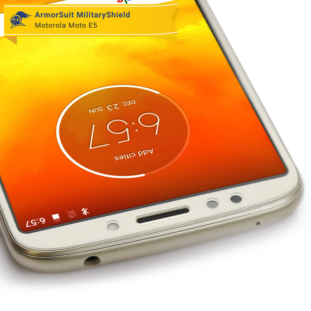 [2 Pack] Motorola Moto E5 Screen Protector