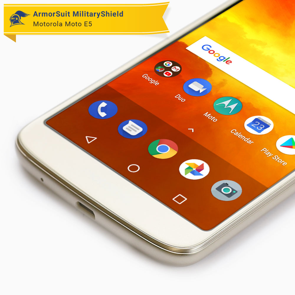 [2 Pack] Motorola Moto E5 Screen Protector