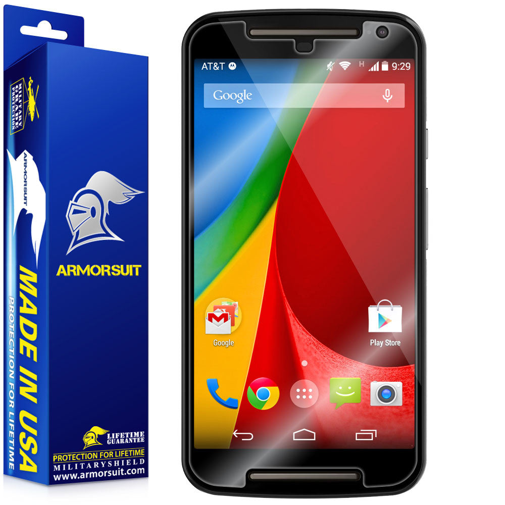 [2 Pack] Motorola Moto G (2nd Generation 2014) Screen Protector (Case-Friendly)