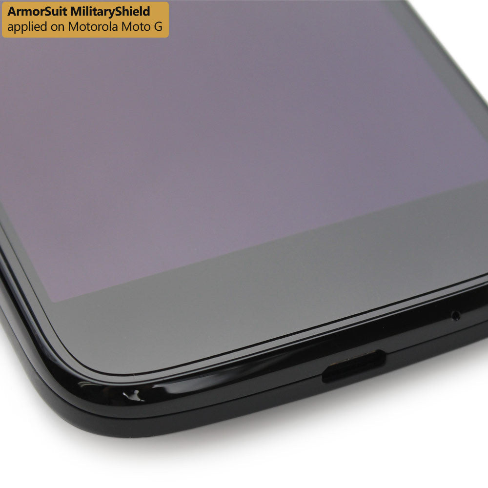 [2 Pack] Motorola Moto G (1st Generation) Screen Protector (Case Friendly)