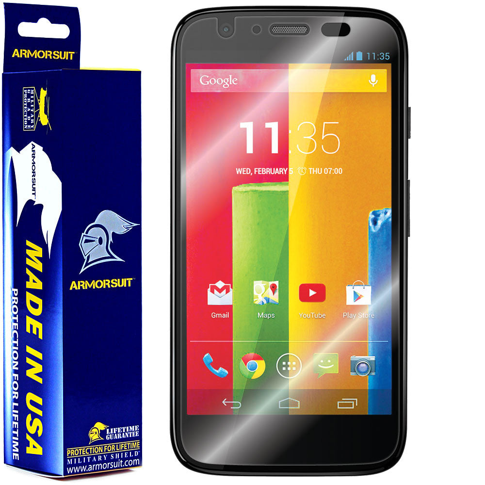 [2 Pack] Motorola Moto G (1st Generation) Screen Protector (Case Friendly)