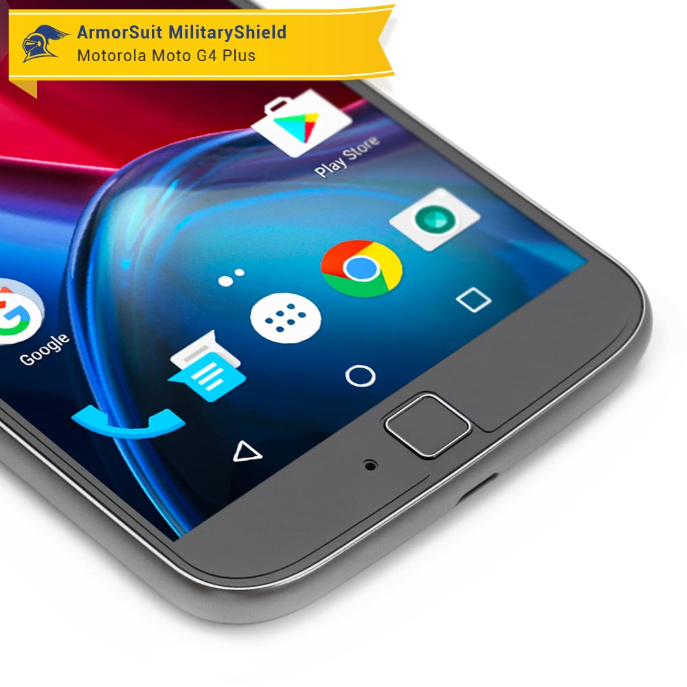 [2 Pack] Motorola Moto G4 Plus Case-Friendly Screen Protector