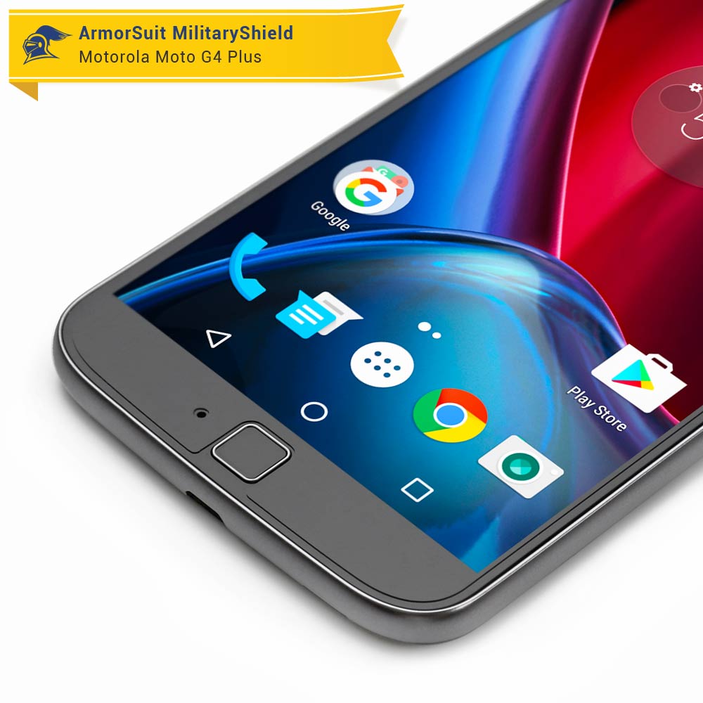 [2 Pack] Motorola Moto G4 Plus Case-Friendly Screen Protector