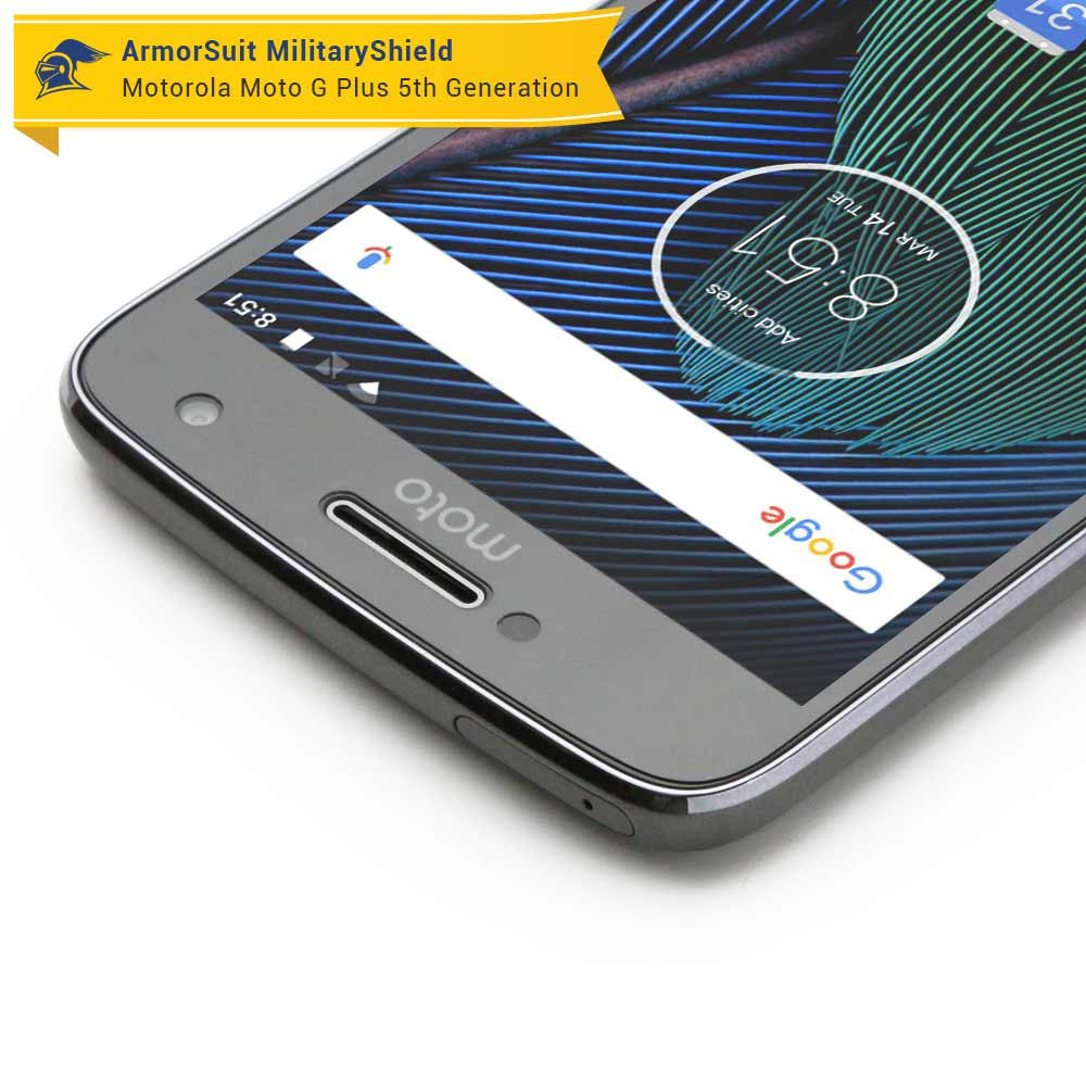 [2 Pack] Motorola Moto G Plus 5th Generation Matte Screen Protector