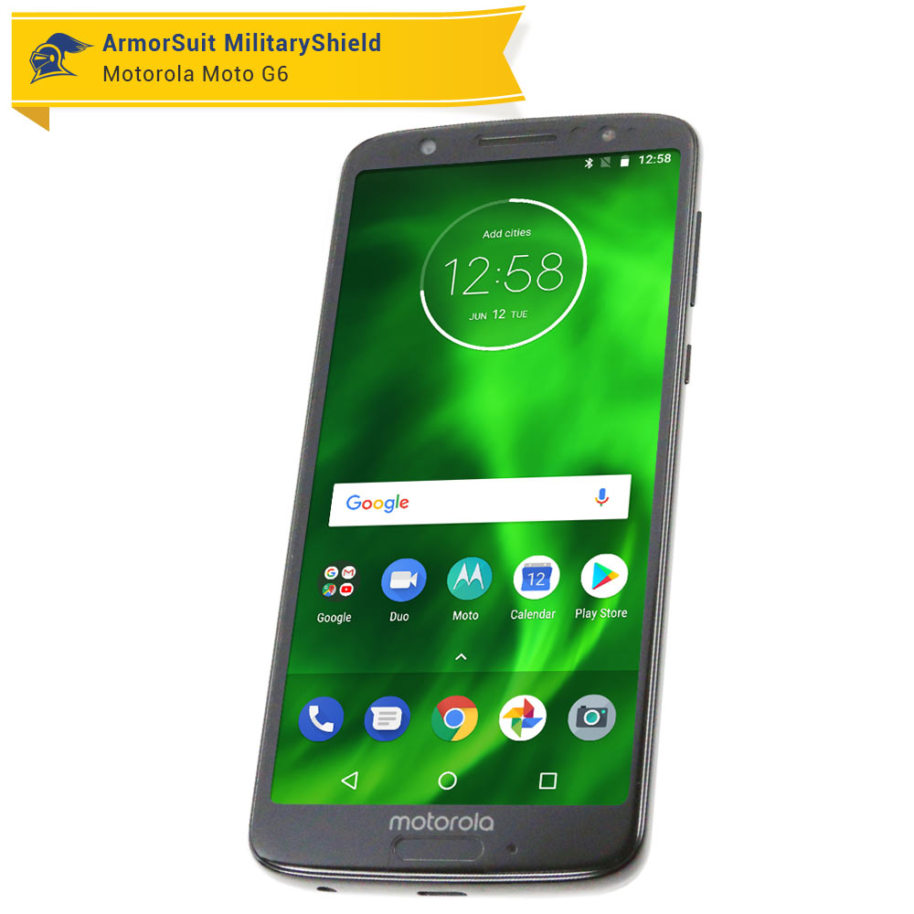 [2 Pack] Motorola Moto G6 Screen Protector