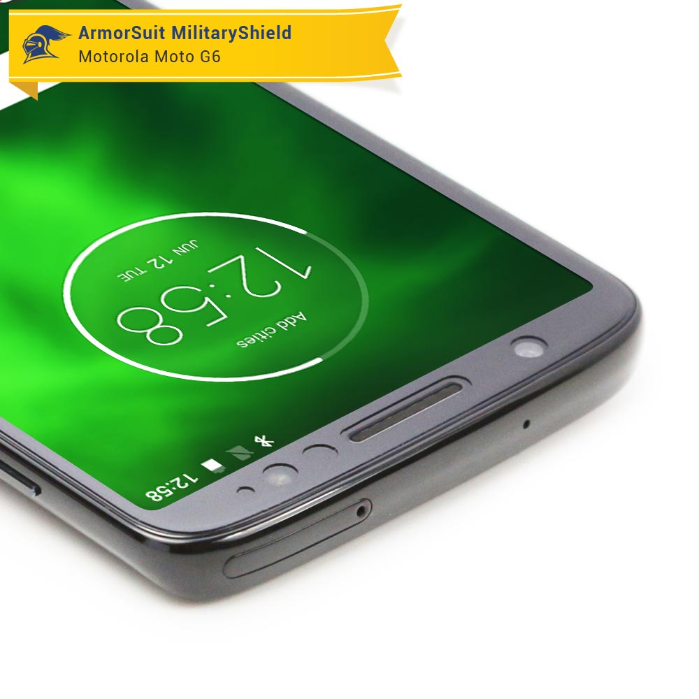 [2 Pack] Motorola Moto G6 Screen Protector
