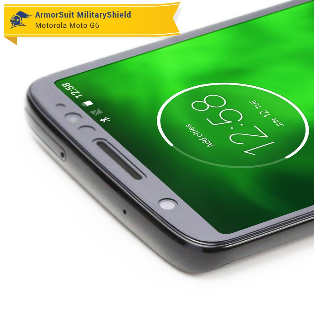 [2 Pack] Motorola Moto G6 Screen Protector