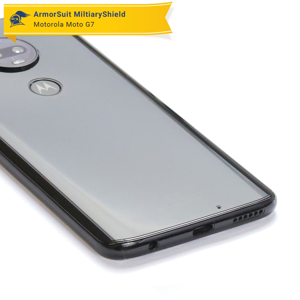 Motorola Moto G7 Screen Protector + Full Body Skin Protector