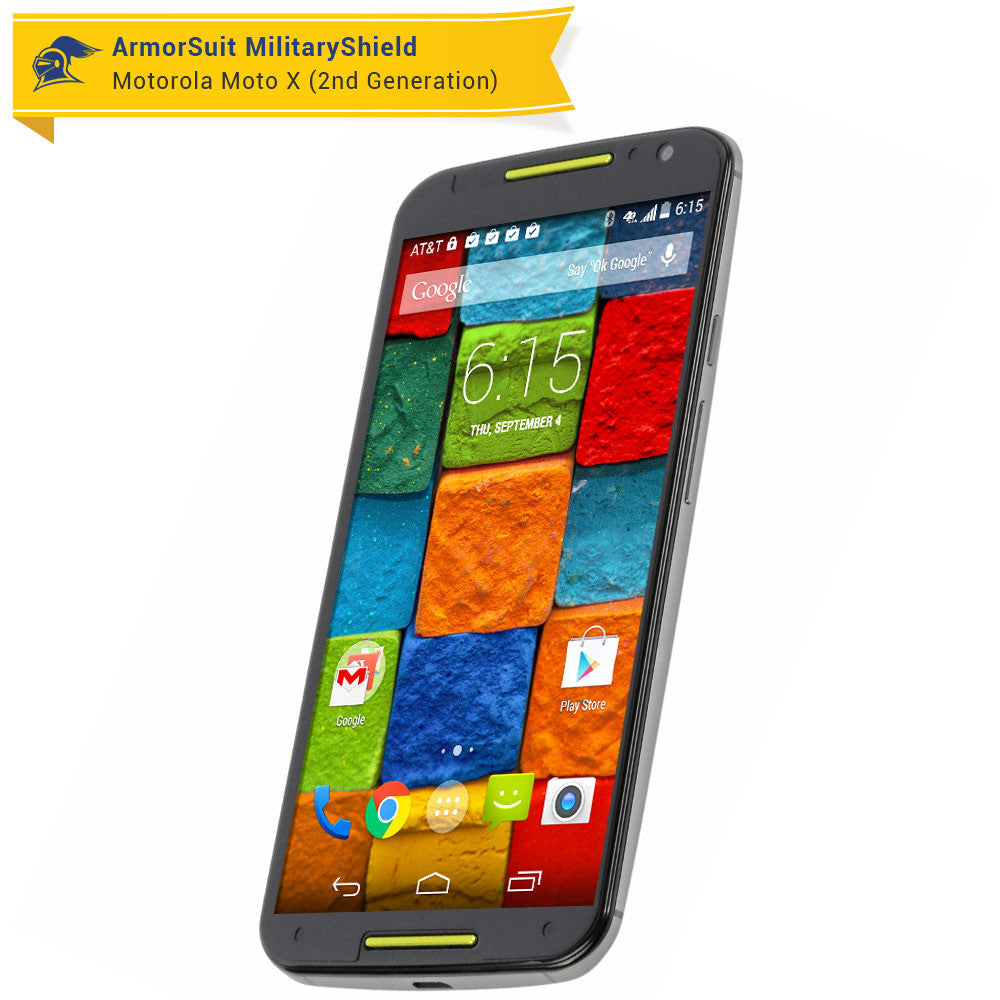 [2 Pack] Motorola Moto X (2nd Generation 2014) Screen Protector (Case-Friendly)