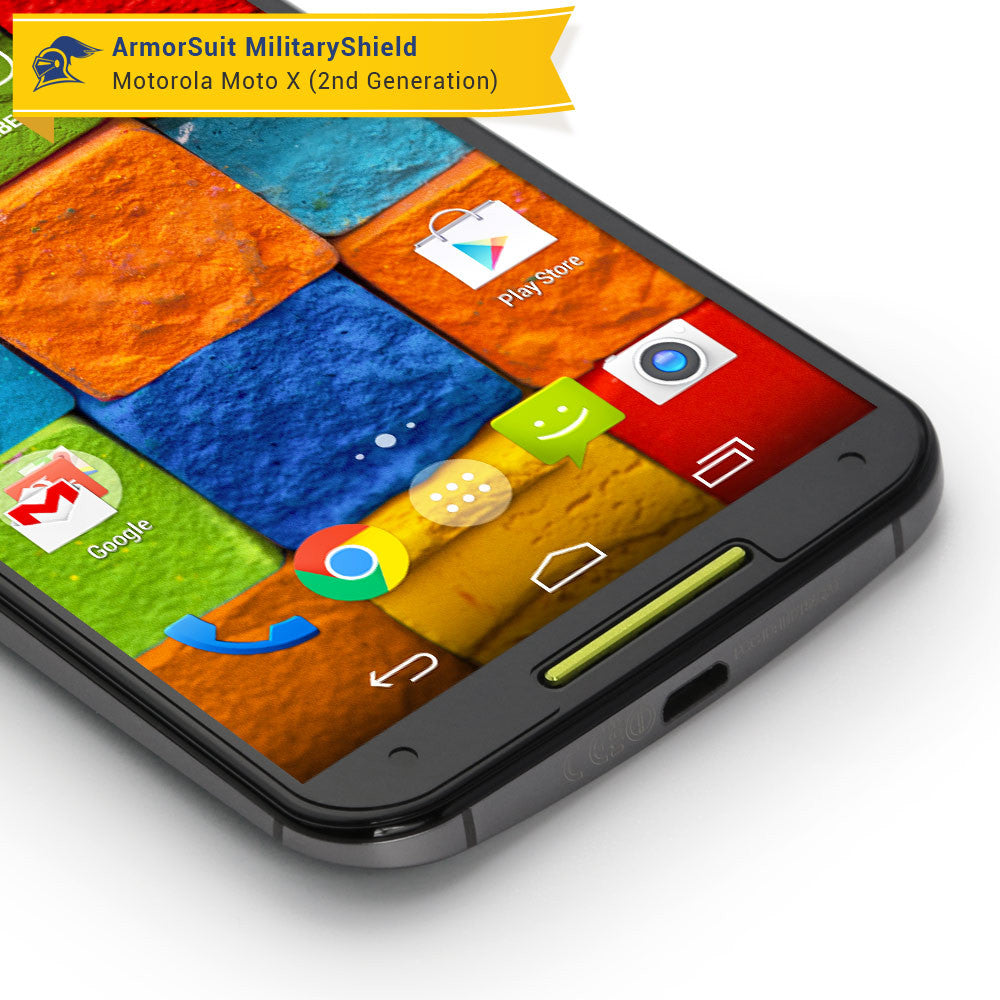 [2 Pack] Motorola Moto X (2nd Generation 2014) Screen Protector (Case-Friendly)