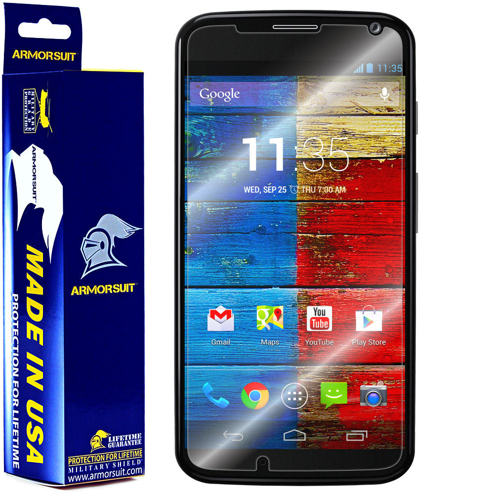 [2 Pack] Motorola Moto X (1st Generation) Screen Protector (Case Friendly)