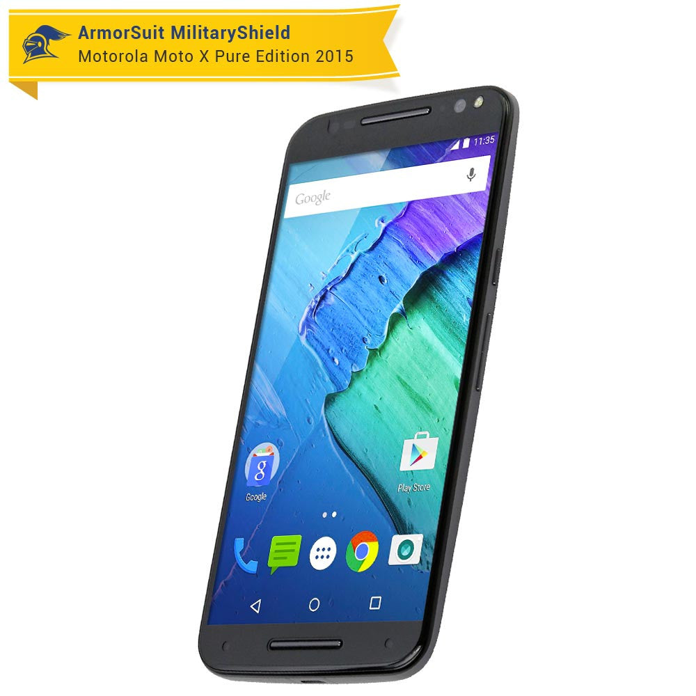 [2 Pack] Motorola Moto X Pure Edition Screen Protector (Case-Friendly)