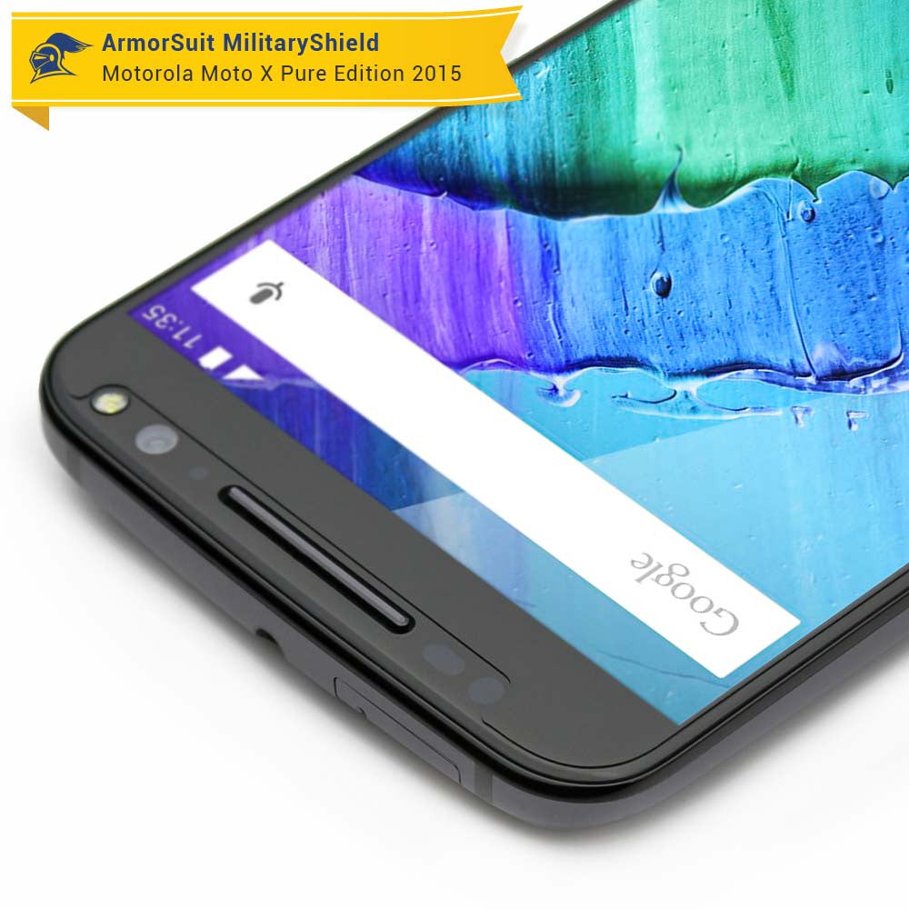 [2 Pack] Motorola Moto X Pure Edition Screen Protector (Case-Friendly)
