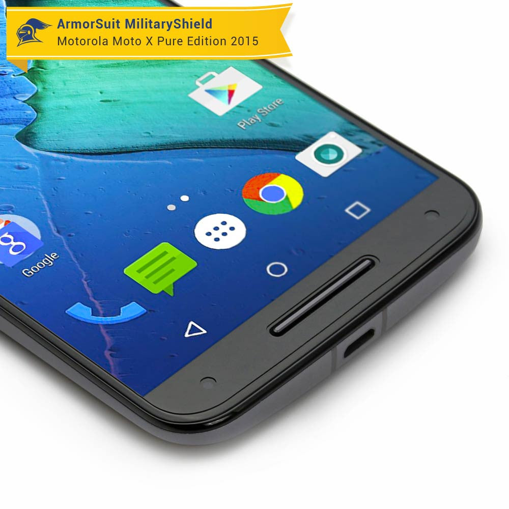 [2 Pack] Motorola Moto X Pure Edition Screen Protector (Case-Friendly)