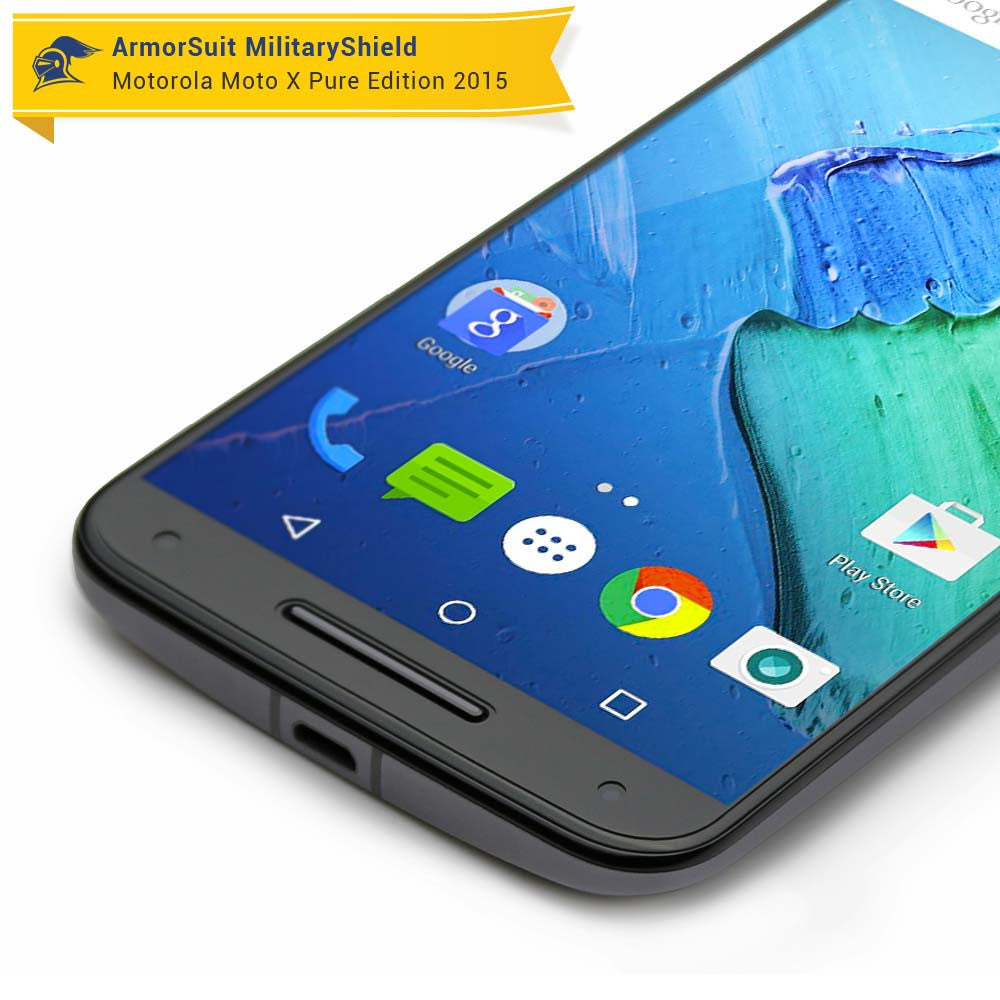[2 Pack] Motorola Moto X Pure Edition Screen Protector (Case-Friendly)