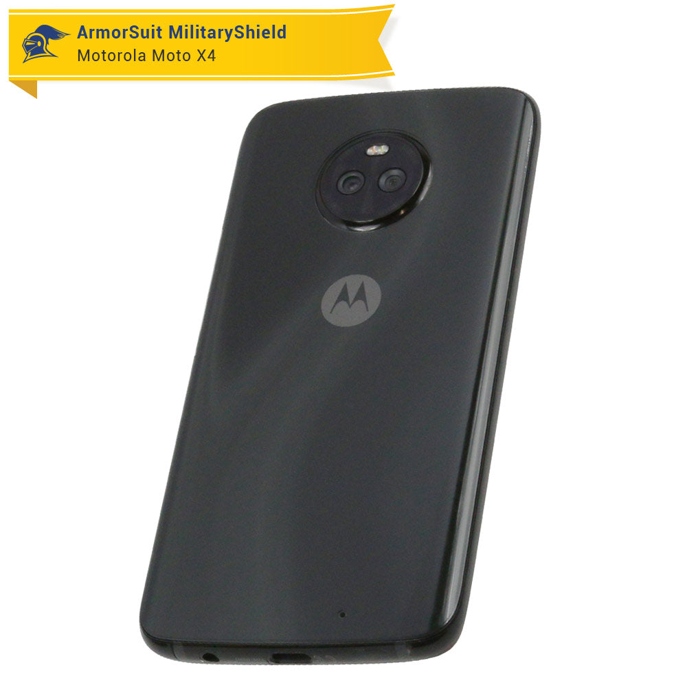 Motorola Moto X4 Screen Protector + Full Body Skin Protector