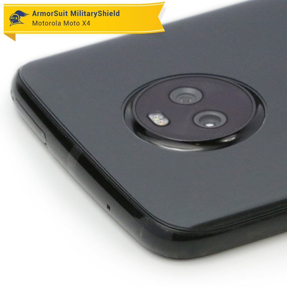 Motorola Moto X4 Screen Protector + Full Body Skin Protector