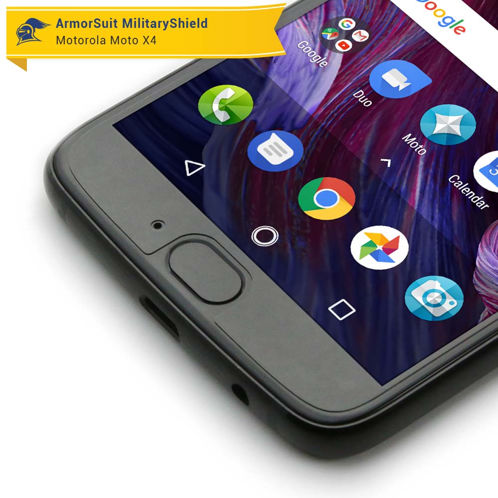 [2 Pack] Motorola Moto X4 Case-Friendly Screen Protector
