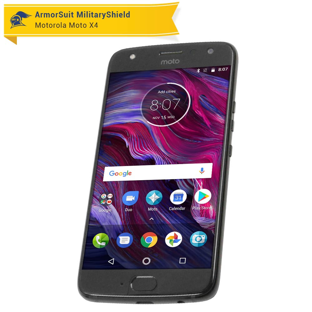 [2 Pack] Motorola Moto X4 Screen Protector