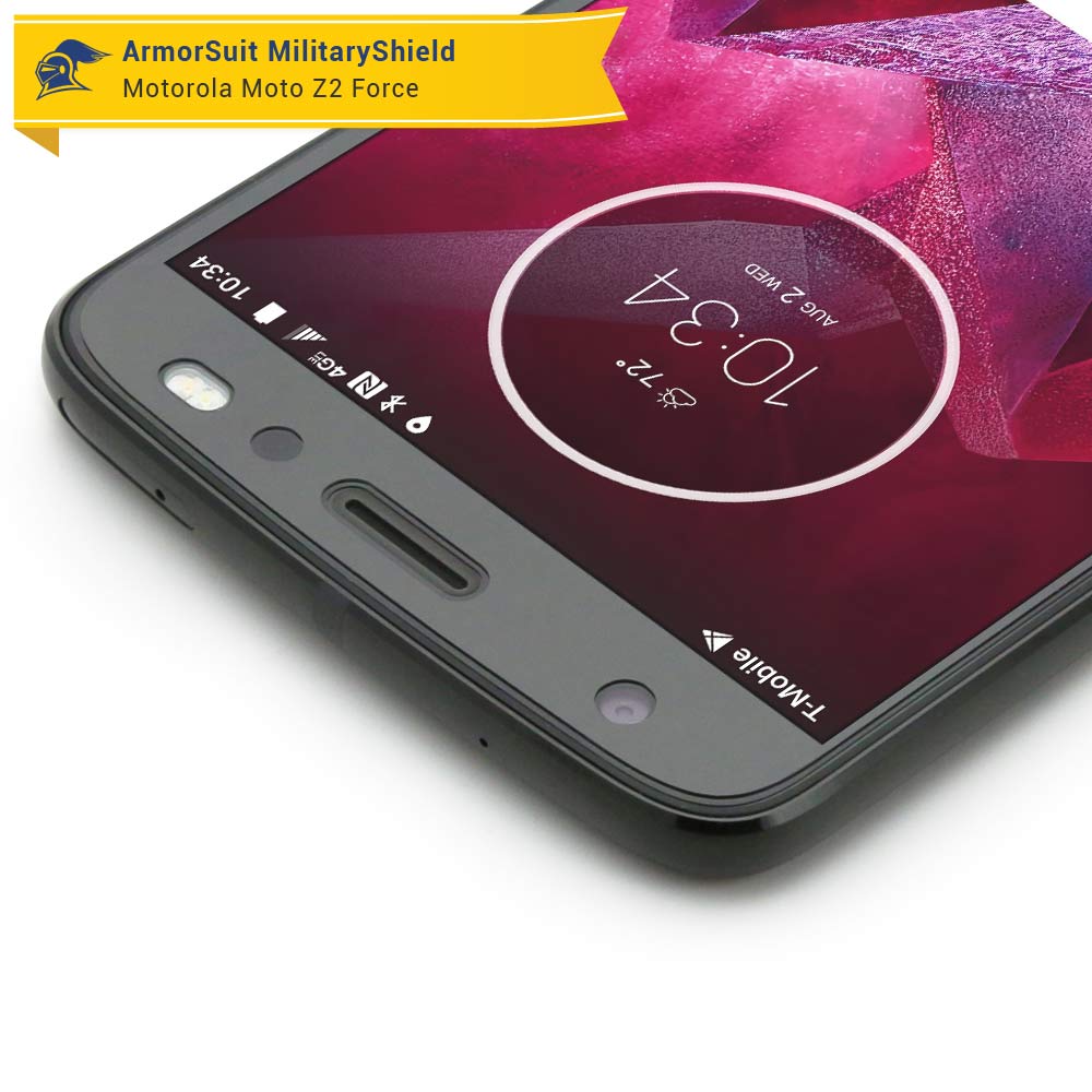 [2 Pack] Motorola Moto Z2 Force Anti-Glare (Matte) Screen Protector