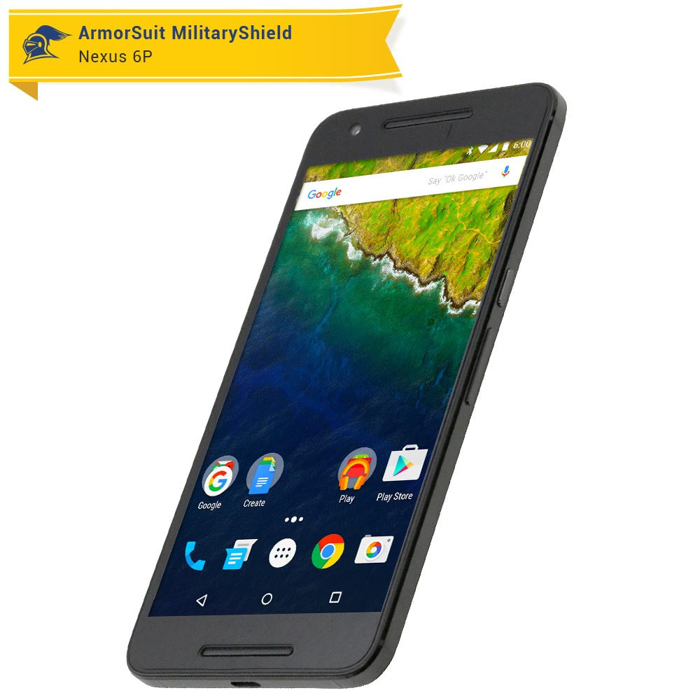 [2-Pack] Huawei Nexus 6P Case Friendly Screen Protector