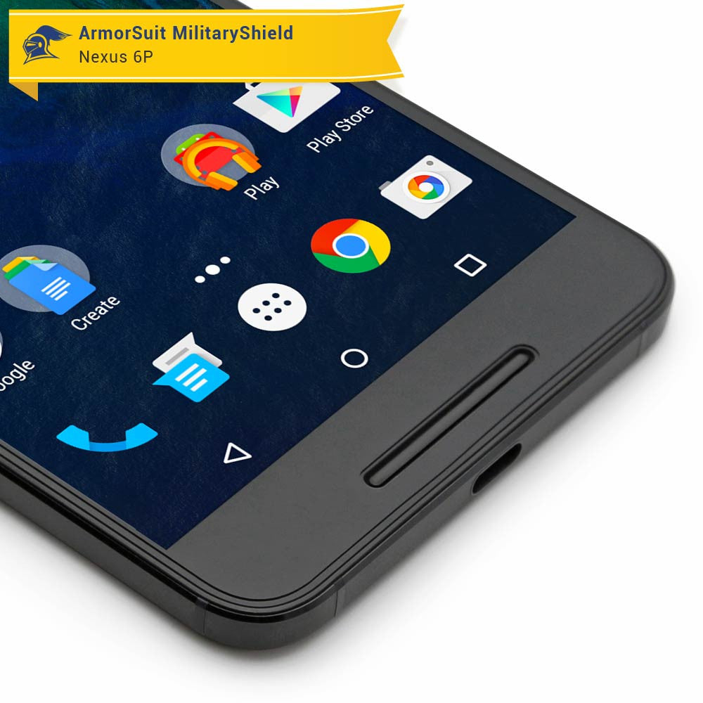 [2-Pack] Huawei Nexus 6P Case Friendly Screen Protector