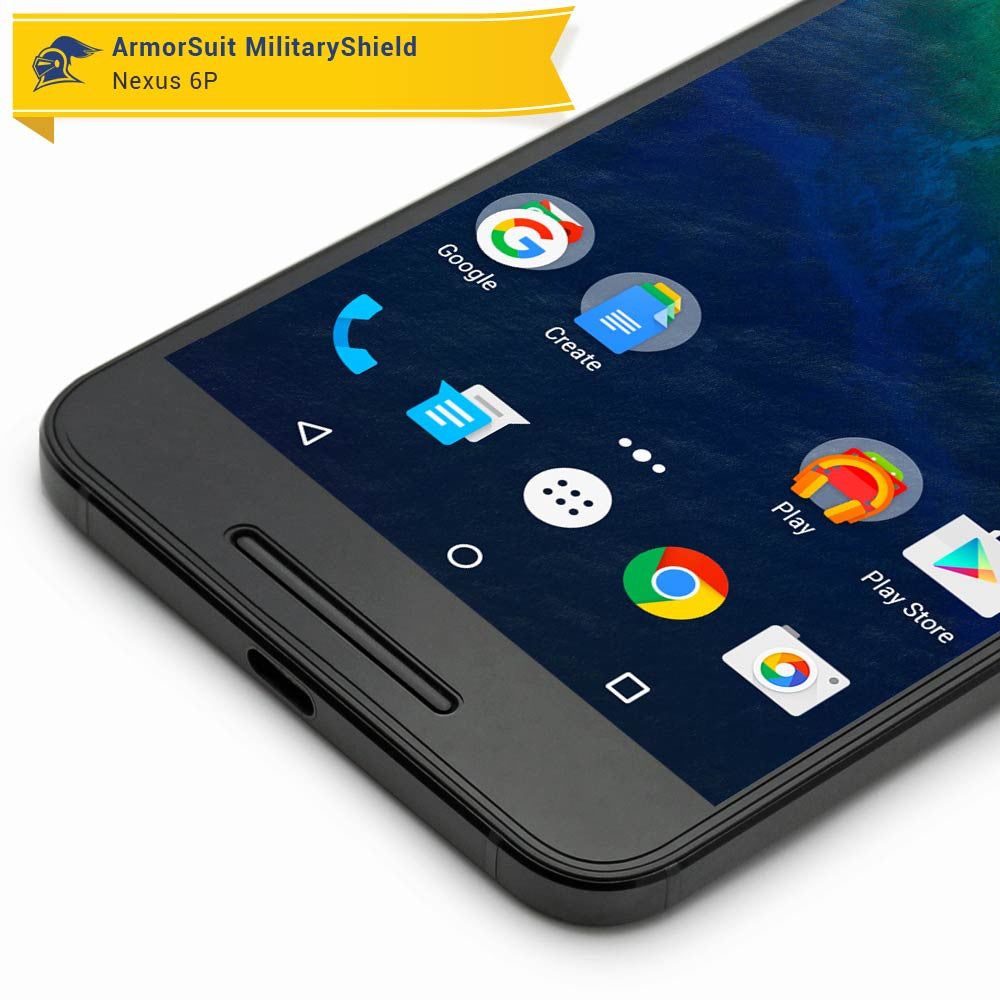 [2-Pack] Huawei Nexus 6P Case Friendly Screen Protector