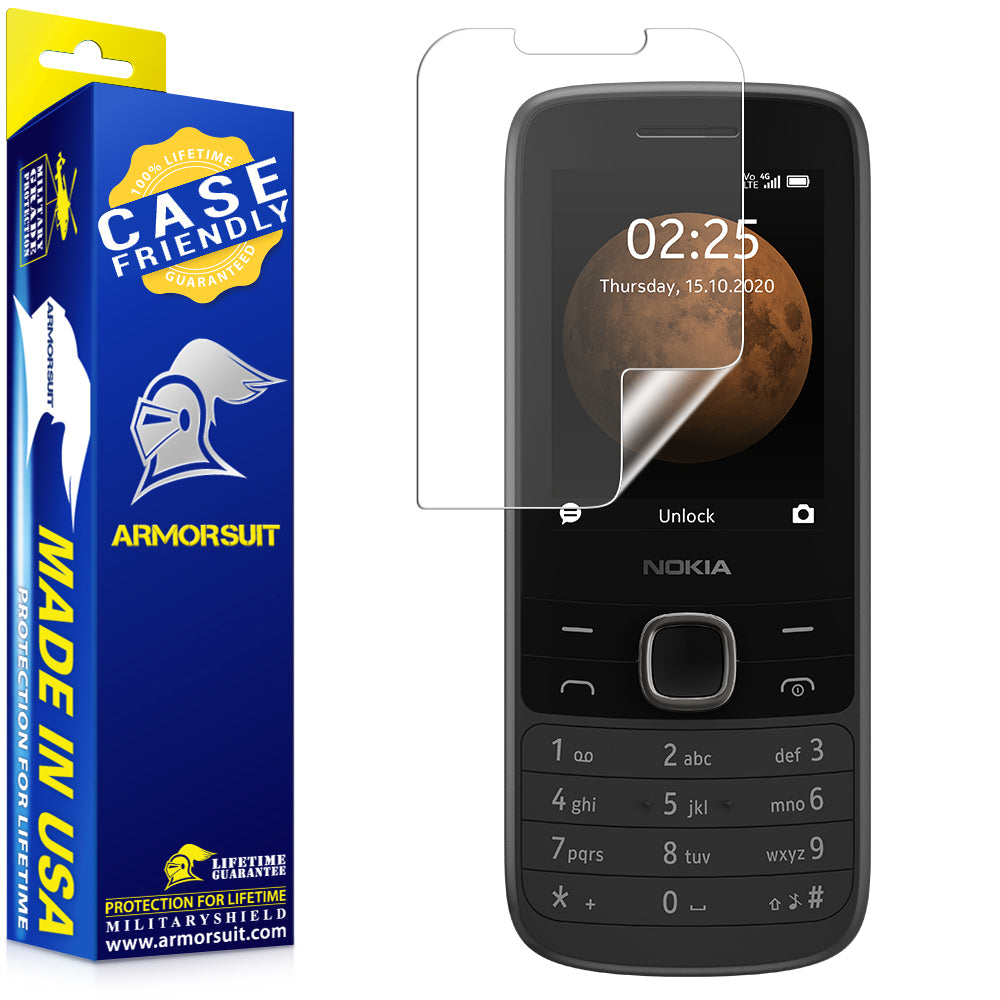 [2 Pack] Nokia 225 4G (2020) Screen Protector - Case-Friendly Matte
