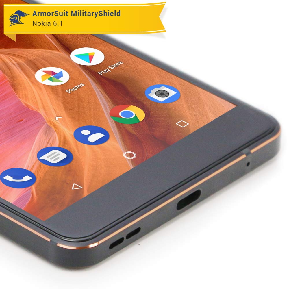 [2 Pack] Nokia 6.1 Clear Screen Protector