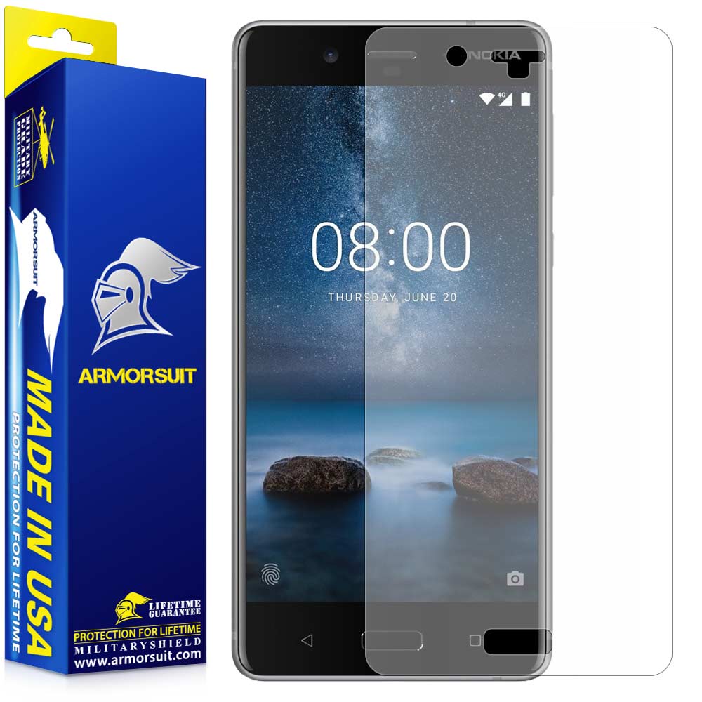 [2 Pack] Nokia 8 Matte Screen Protector