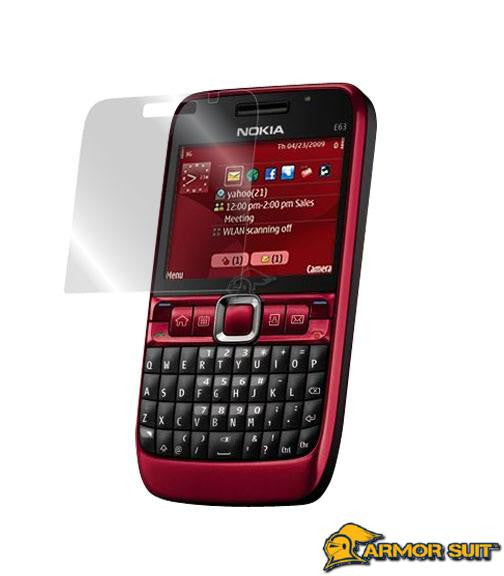 [2 Pack] Nokia E63 Screen Protector
