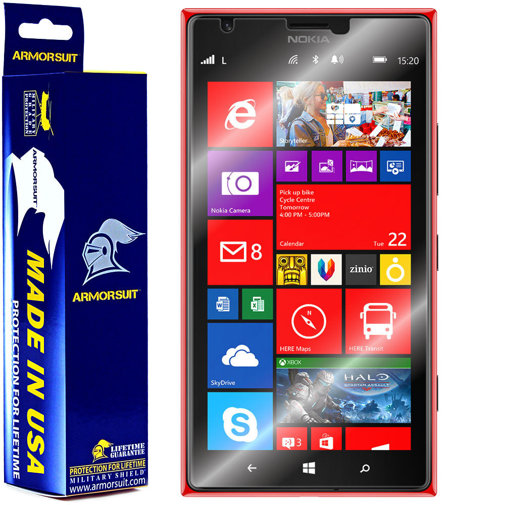 [2 Pack] Nokia Lumia 1520 Screen Protector (Case Friendly)