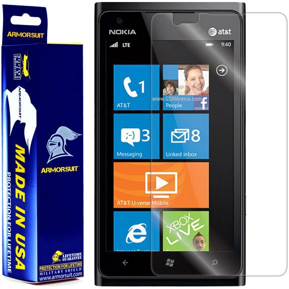 [2 Pack] Nokia Lumia 900 Screen Protector