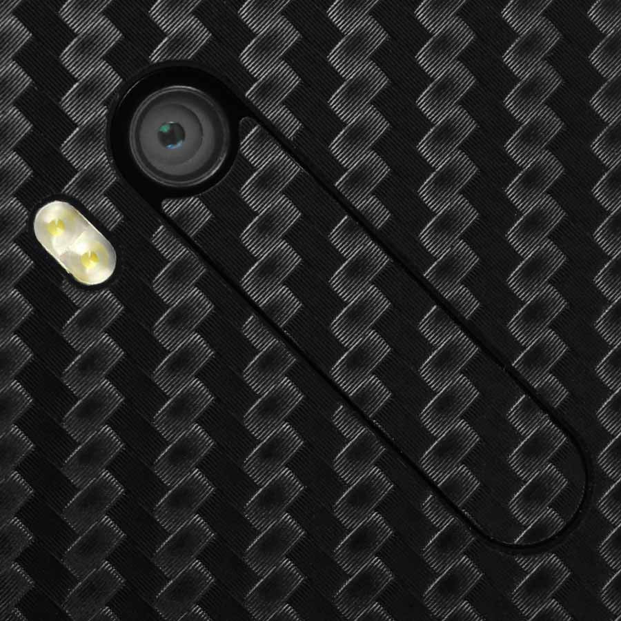 Nokia Lumia 920 Screen Protector + Black Carbon Fiber Film Protector