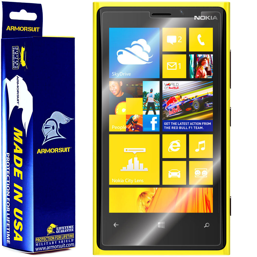 [2 Pack] Nokia Lumia 920 Screen Protector (Case Friendly)