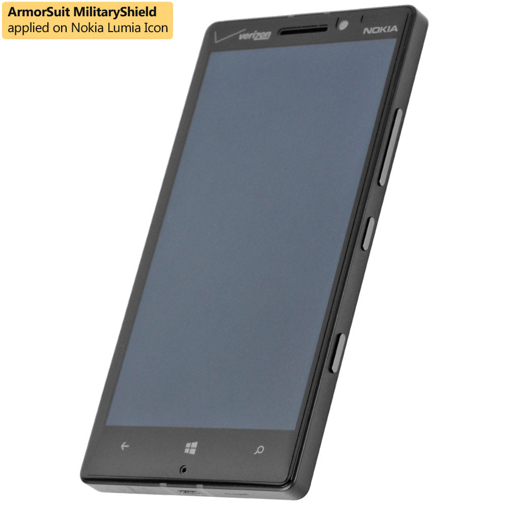 [2 Pack] Nokia Lumia Icon Screen Protector (Case Friendly)